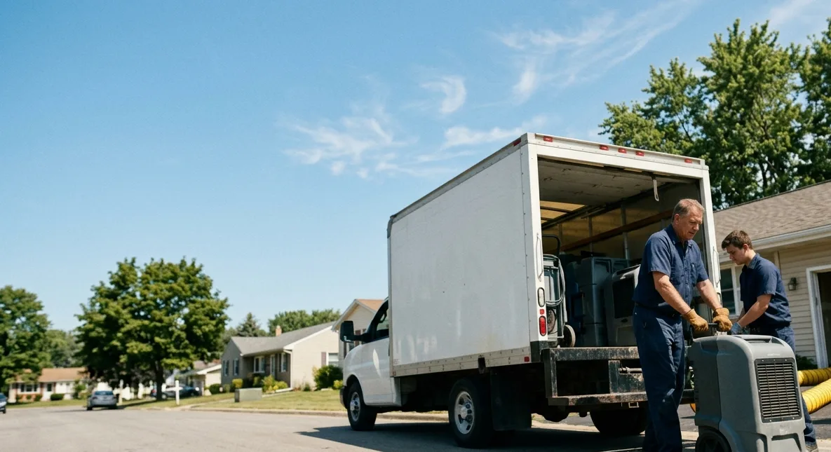 Water Damage Cleanup in Chambersburg, IL near me